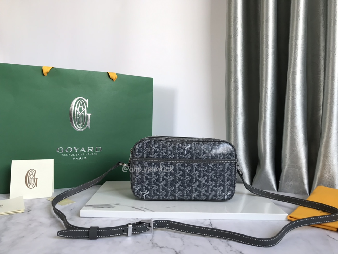 Goyard Cap Vert Camera Bag 13 Cm X 6.5 Cm X 22 Cm (19) - newkick.vip